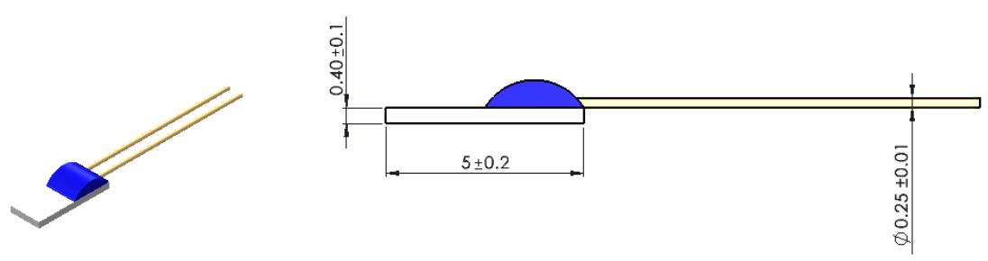 TE Connectivity Sensor Solutions 泰科电子  NB-PTCO-029  温度传感器